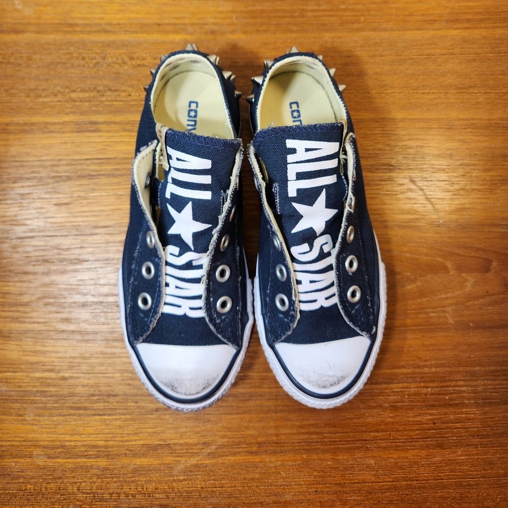 Converse ALL STAR Blue Metal Willow Nail Sneaker Youth (12)